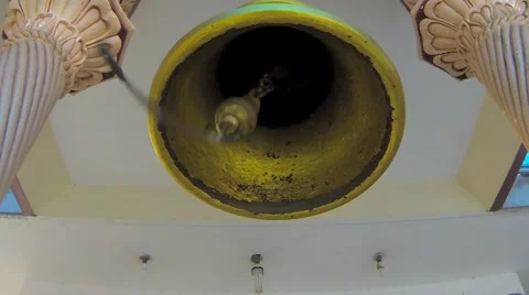 Temple Bell Stock Footage 59636191