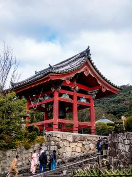 Temple bell Tower Stock Photos