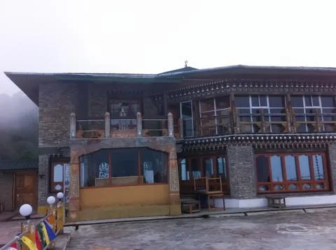 Temple in Bhutan Stock Photos