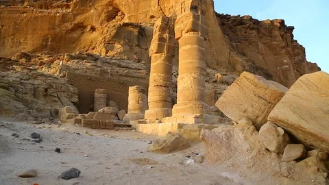 Temple of the black pharaohs Stockbeeldmateriaal 101411916