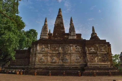Temple in Buddhism Stock Photos