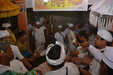 Temple ceremony (9) Stock Photos