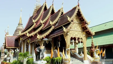 Temple in ChiangMai Vidéo 108264382