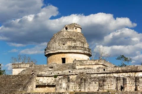 Temple at Chichen Itza Foto stock