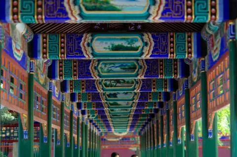 A temple in china Stock-Fotos