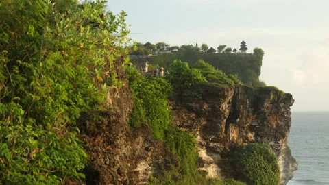 TEMPLE ON CLIFF ZOOM 스톡 동영상 221301160