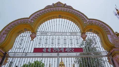 Temple closed during lockdown in India amid coronavirus Stock Photos