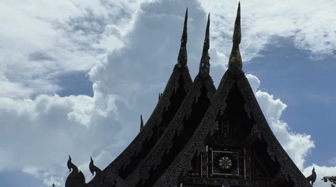 Temple Clouds Stock Footage 65560446