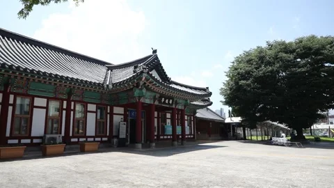 A temple with colorful patterns	 Video stock 310216012