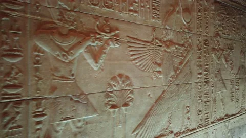 The temple complex on the island of Philae on the Nile, Philae temple, Aswan, Stock Footage 142976222