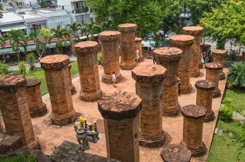 Temple complex Po-Nagar Stock Photos