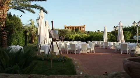 Temple of Concordia (valley of temples) Video stock 12169556