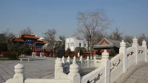 Temple of Confucius Stockbeeldmateriaal 85201281