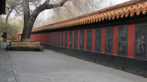 Temple of Confucius Vídeo Stock 85202942