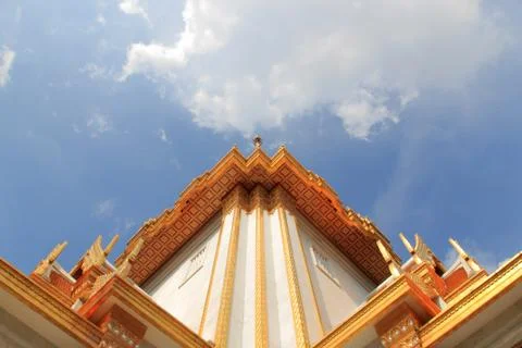 Temple corner Stock Photos