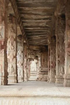 Temple Corridor Stock Photos