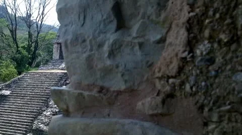 Temple of the Count in Palenque Vídeos de archivo 8922458