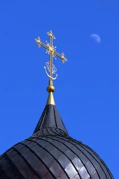 Temple cross Stock-Fotos