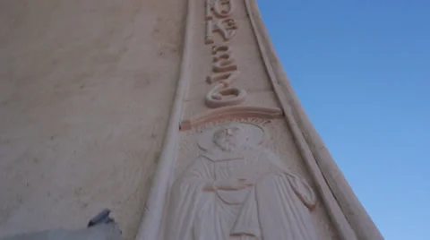 Temple, cyrillic, mosaic, EDITORIAL Video stock 34099414