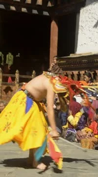 Temple Dance Stock Footage 19957237