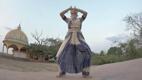 Temple dance Stock-Footage 77637340
