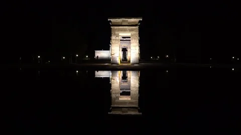 Temple of Debod in 4K Stock Footage 98051030