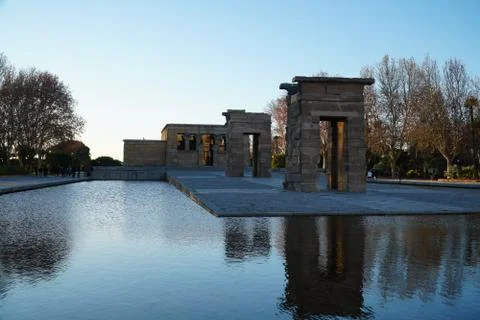 Temple of Debod Stock Photos