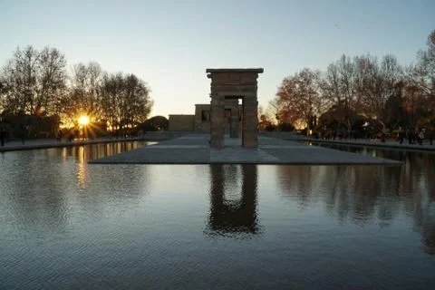 Temple of Debod Stock Photos