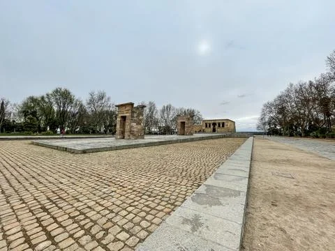 Temple of Debod Stock Photos