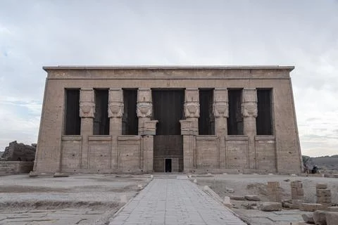 Temple of Dendera, Egypt Stock Photos
