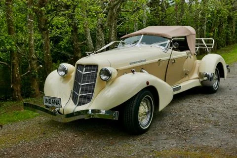 Temple of doom car Stock Photos