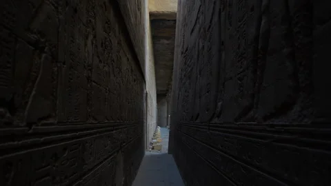 Temple of Edfu Video Stock Footage 293101801