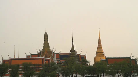 Temple of the Emerald Buddha Stock Footage 31748220