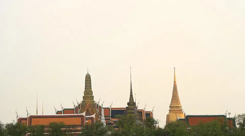 Temple of the Emerald Buddha Stock Footage 31748706