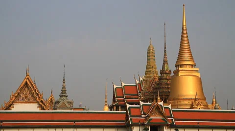 Temple of the Emerald Buddha Stock Footage 31749611