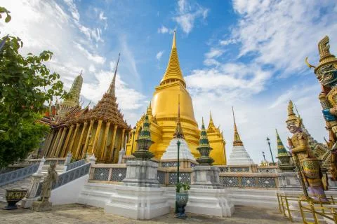 Temple of the Emerald Buddha, Stock Photos
