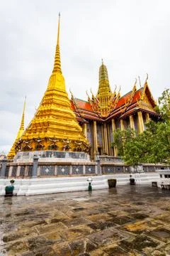 Temple of the Emerald Buddha Stock Photos