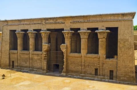 The Temple of Esna Stock Photos