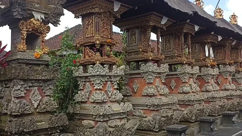 A temple Stock Footage 241679104