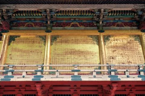 Temple fragment Stock Photos