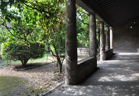 Temple garden Stock Photos