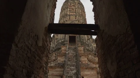 Temple gate Stock Footage 81214816