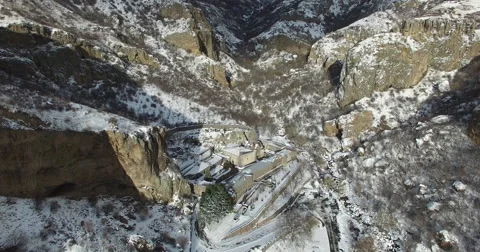 The temple GEGHARD monastery, Armenia Stock Footage 59373230