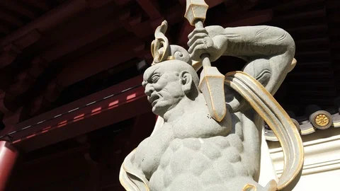 Temple guard Stock Footage 101496048