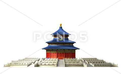 Temple of heaven 1 Stock Illustration