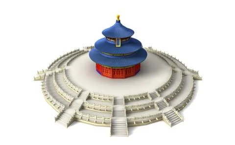 Temple of heaven 2 Stock Illustration