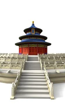 Temple of heaven 3 Stock Illustration