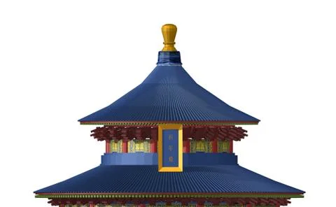 Temple of heaven 8 Stock Illustration
