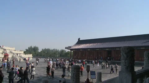 Temple of heaven Beijing Video stock 950697