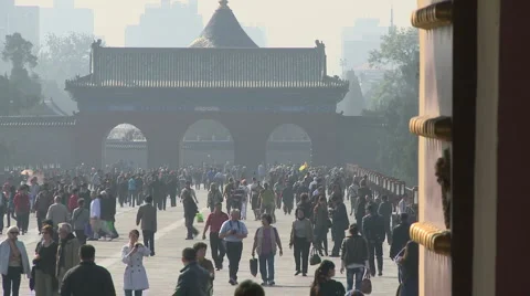 Temple of heaven Beijing Video stock 950699